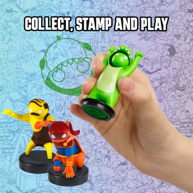 Foto 6 pulgar | Stampers P.m.i. Gang Beasts Para Niños, Juego De 12 Unidades, 16 Sellos - Venta Internacional.
