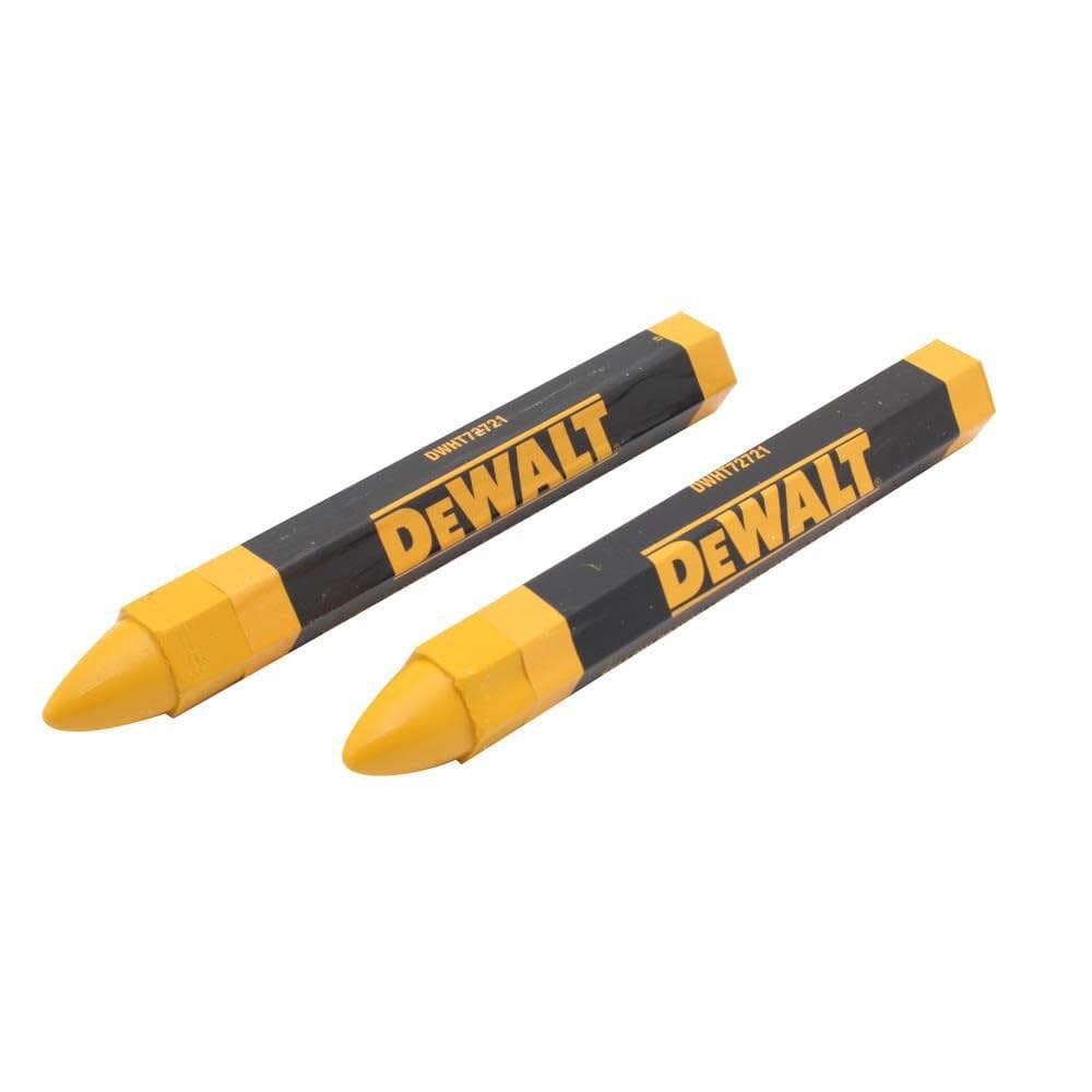 Foto 2 pulgar | Lápiz Para Marcar Dewalt, Amarillo, Diámetro 1,27 Cm, Longitud 10,8 Cm, 2 Unidades - Venta Internacional.