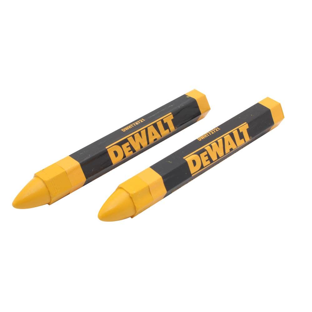 Foto 3 pulgar | Lápiz Para Marcar Dewalt, Amarillo, Diámetro 1,27 Cm, Longitud 10,8 Cm, 2 Unidades - Venta Internacional.