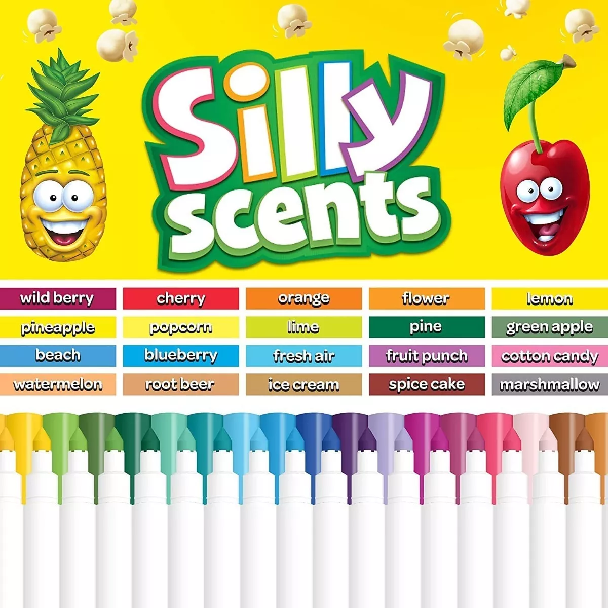 Foto 5 pulgar | Plumones Crayola Supertips 100 + 20 Doodle Scents