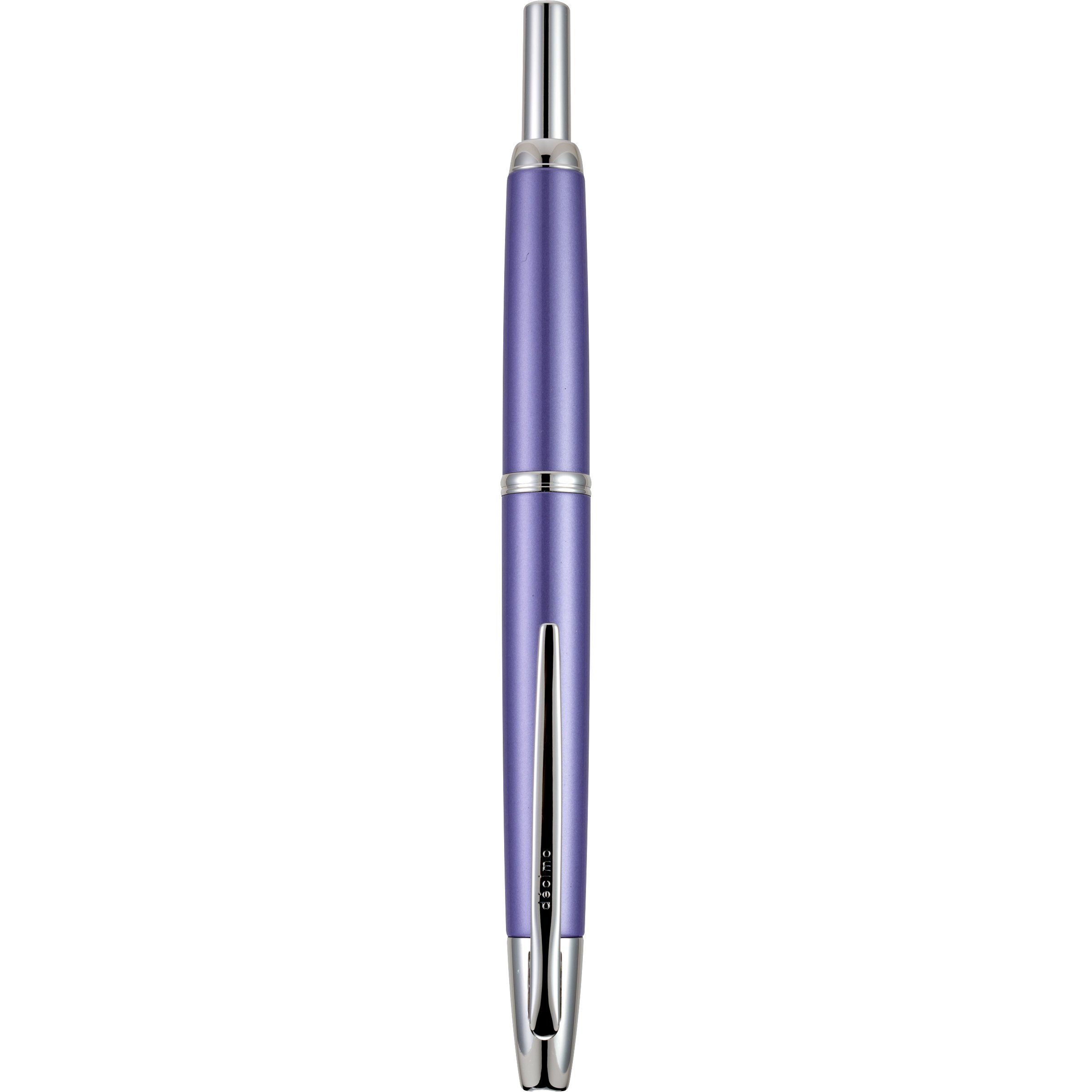 Foto 3 pulgar | Pluma Estilográfica Pilot Vanishing Point Decimo con Punta Fina Morada - Venta Internacional