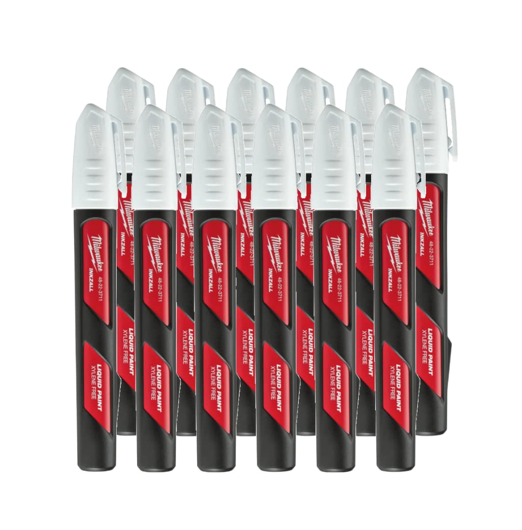 Foto 2 pulgar | Marcadores De Pintura Milwaukee Inkzall Liquid, Paquete De 12 - Venta Internacional.