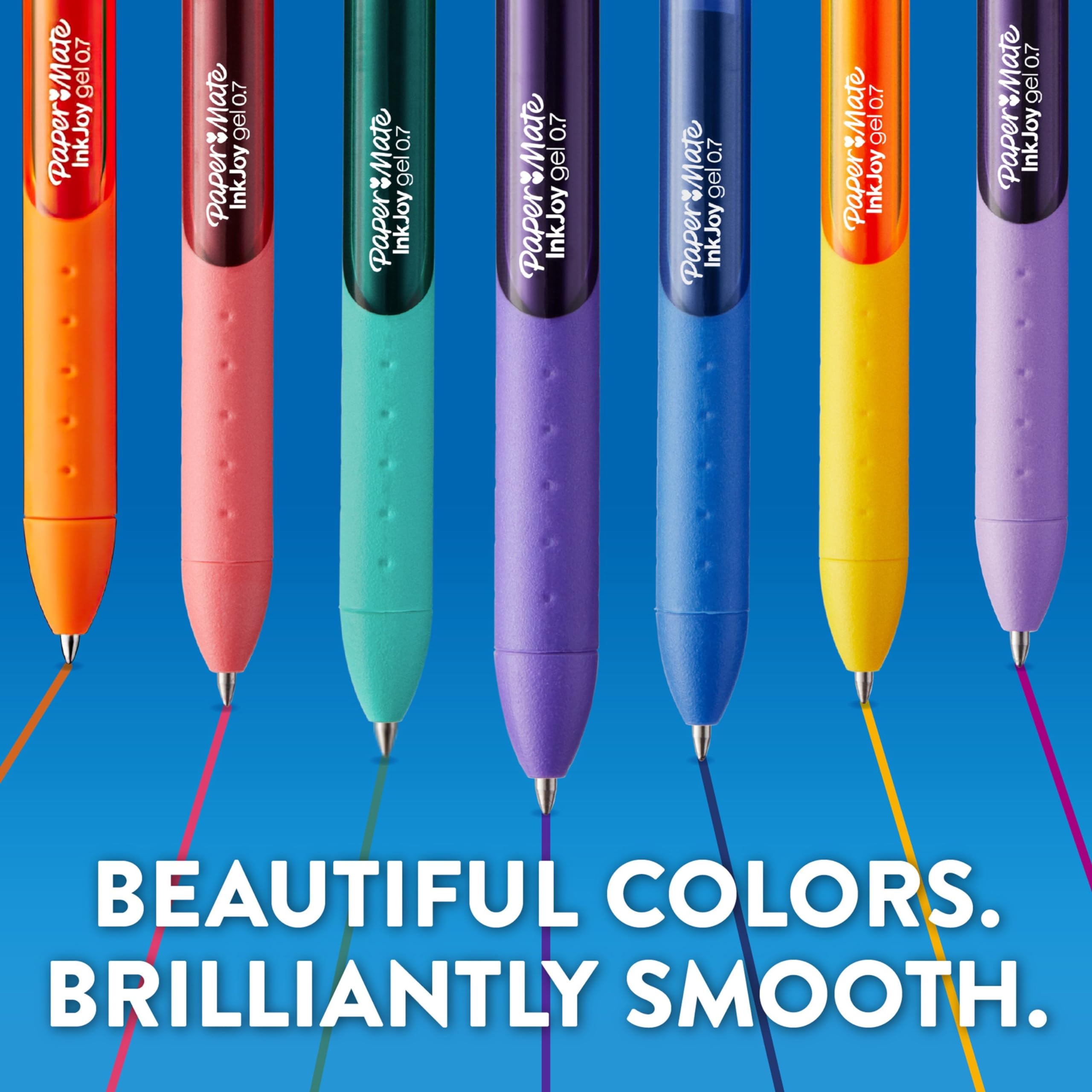 Foto 5 pulgar | Bolígrafos De Gel Paper Mate Inkjoy De Punta Media, 0,7 Mm, 36 Unidades - Venta Internacional.