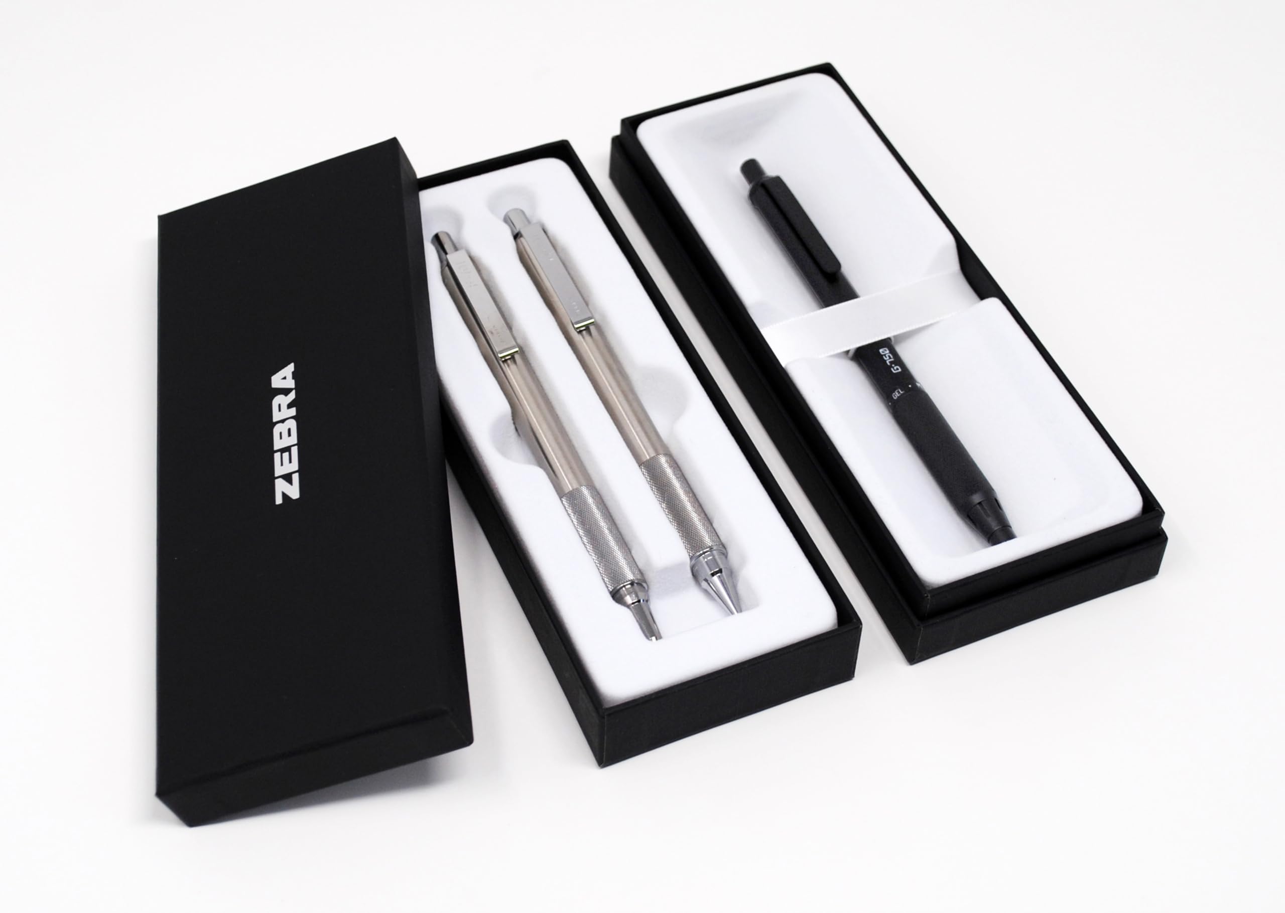 Foto 2 | Set De Bolígrafos Zebra Pen G-750 Retráctiles De Gel F-701 M-701 - Venta Internacional.