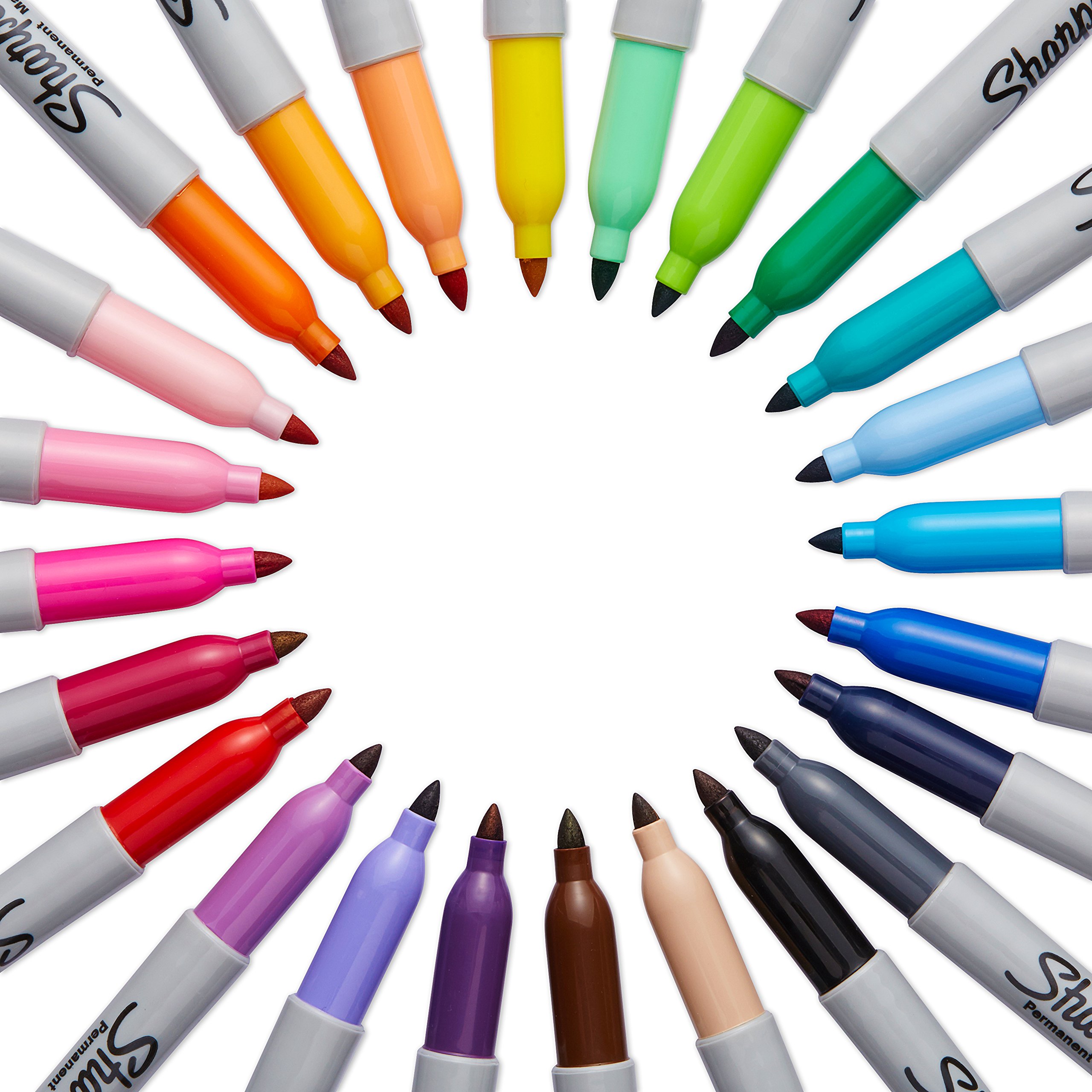 Foto 3 | Rotuladores Permanentes Sharpie Fine Point, Colores Surtidos, 24 Colores - Venta Internacional.