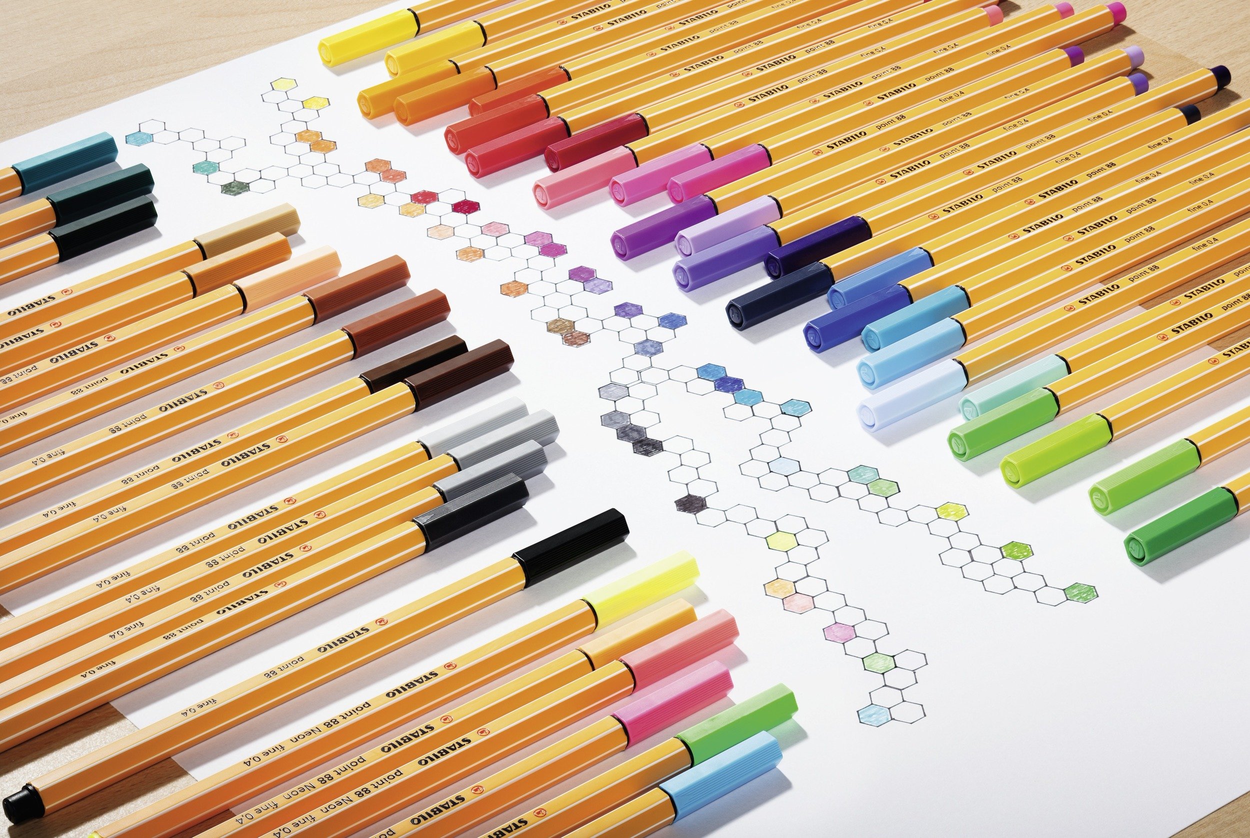 Foto 5 | Cartera Fineliner Stabilo Point 88 De 20 Colores Surtidos - Venta Internacional.