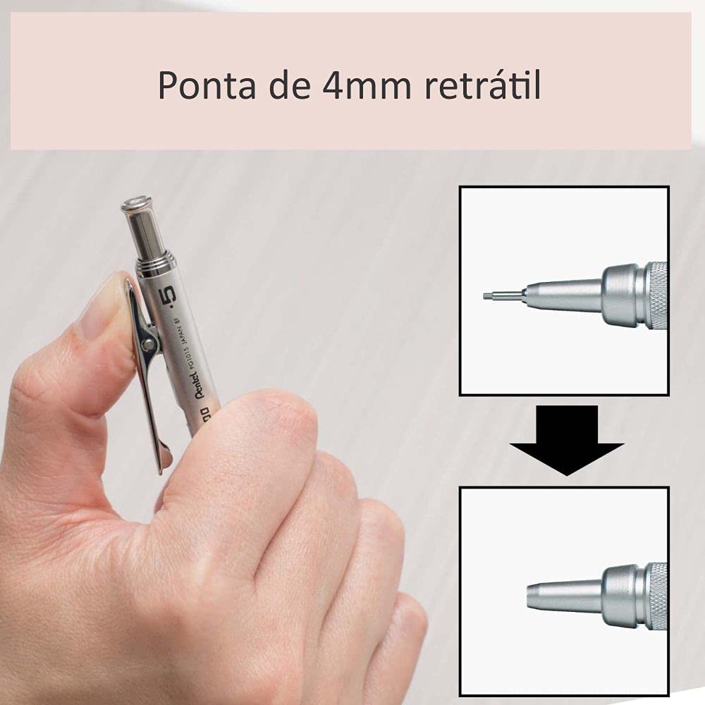 Foto 5 pulgar | Lápiz Mecánico Pentel Graph Gear 1000 De 0,5 Mm (pg1015) - Venta Internacional.