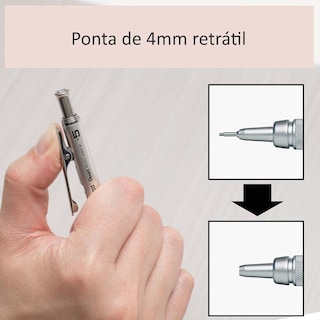 Foto 4 | Lápiz Mecánico Pentel Graph Gear 1000 De 0,5 Mm (pg1015) - Venta Internacional.