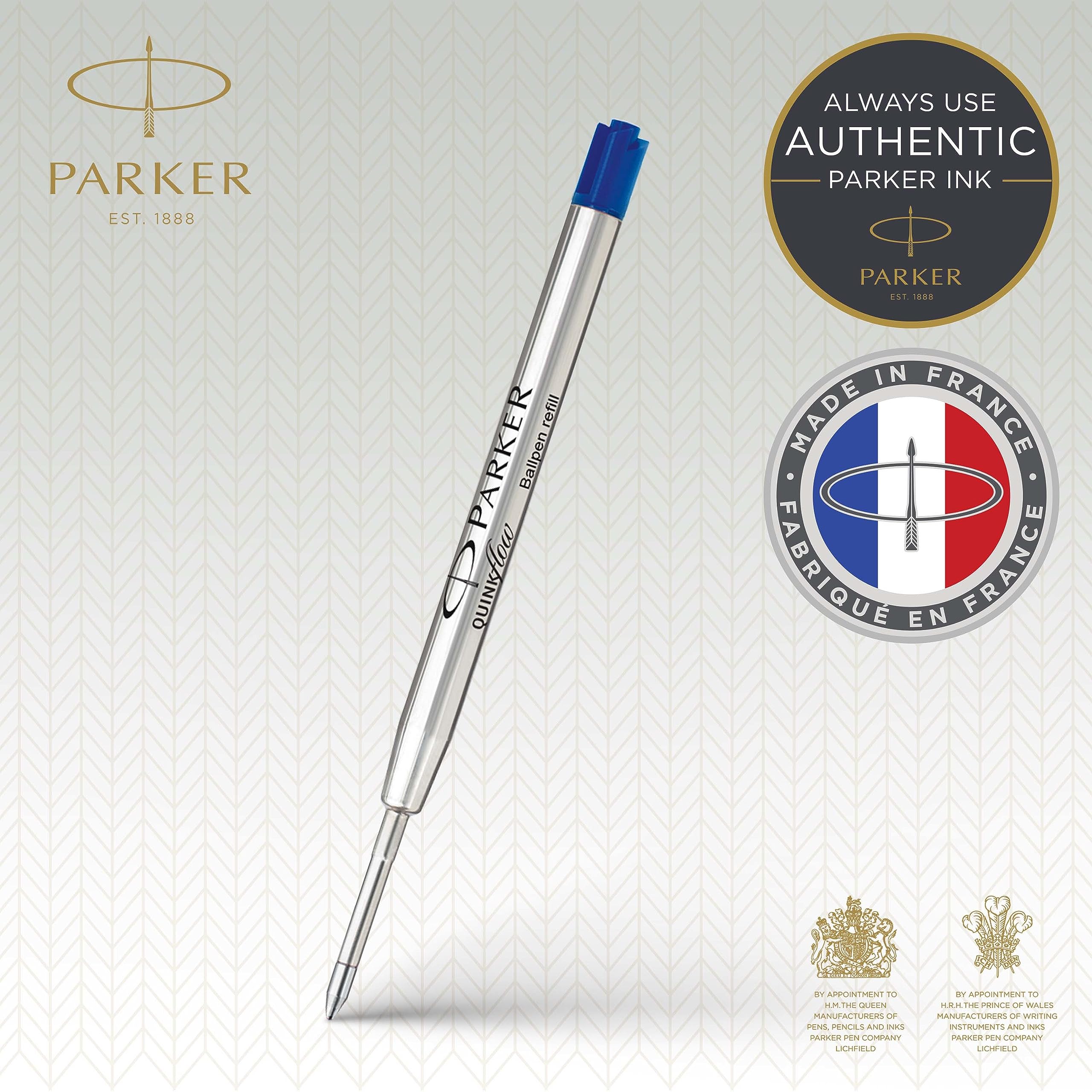 Foto 3 pulgar | Cartuchos De Recarga De Tinta Para Pluma Estilográfica Parker Quink Long Blue - Venta Internacional.