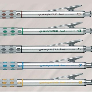 Foto 3 | Lápiz De Dibujo Mecánico Pentel Graph Gear 1000 0,9 Mm - Venta Internacional.