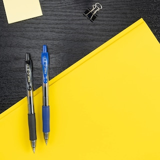 Foto 5 | Bolígrafos De Gel Pilot G2 Premium De Punta Fina De 0,7 Mm, Azul X4 - Venta Internacional.