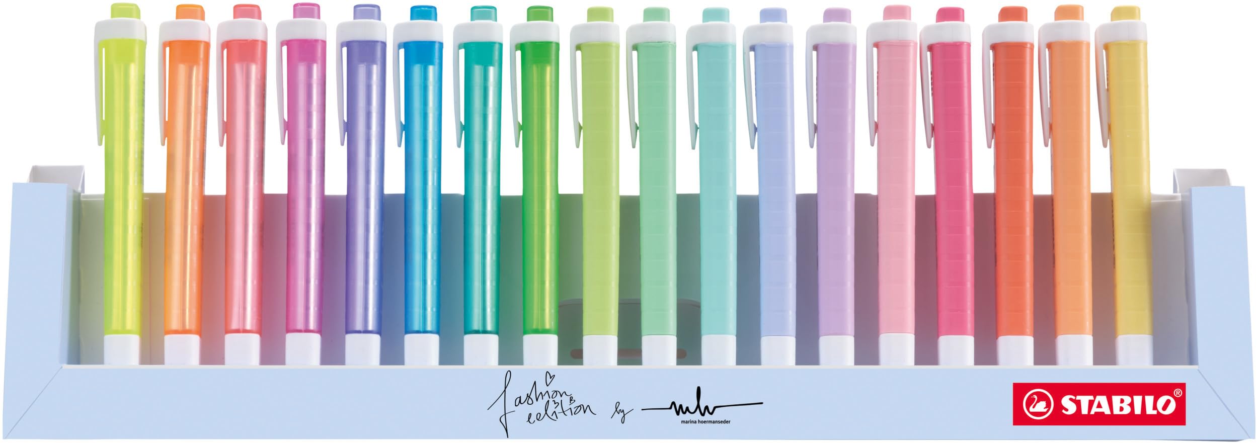 Iluminador Stabilo Swing Cool Deskset 18 Neon 10 Pastel - Venta Internacional.