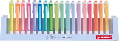 Foto 1 | Iluminador Stabilo Swing Cool Deskset 18 Neon 10 Pastel - Venta Internacional.