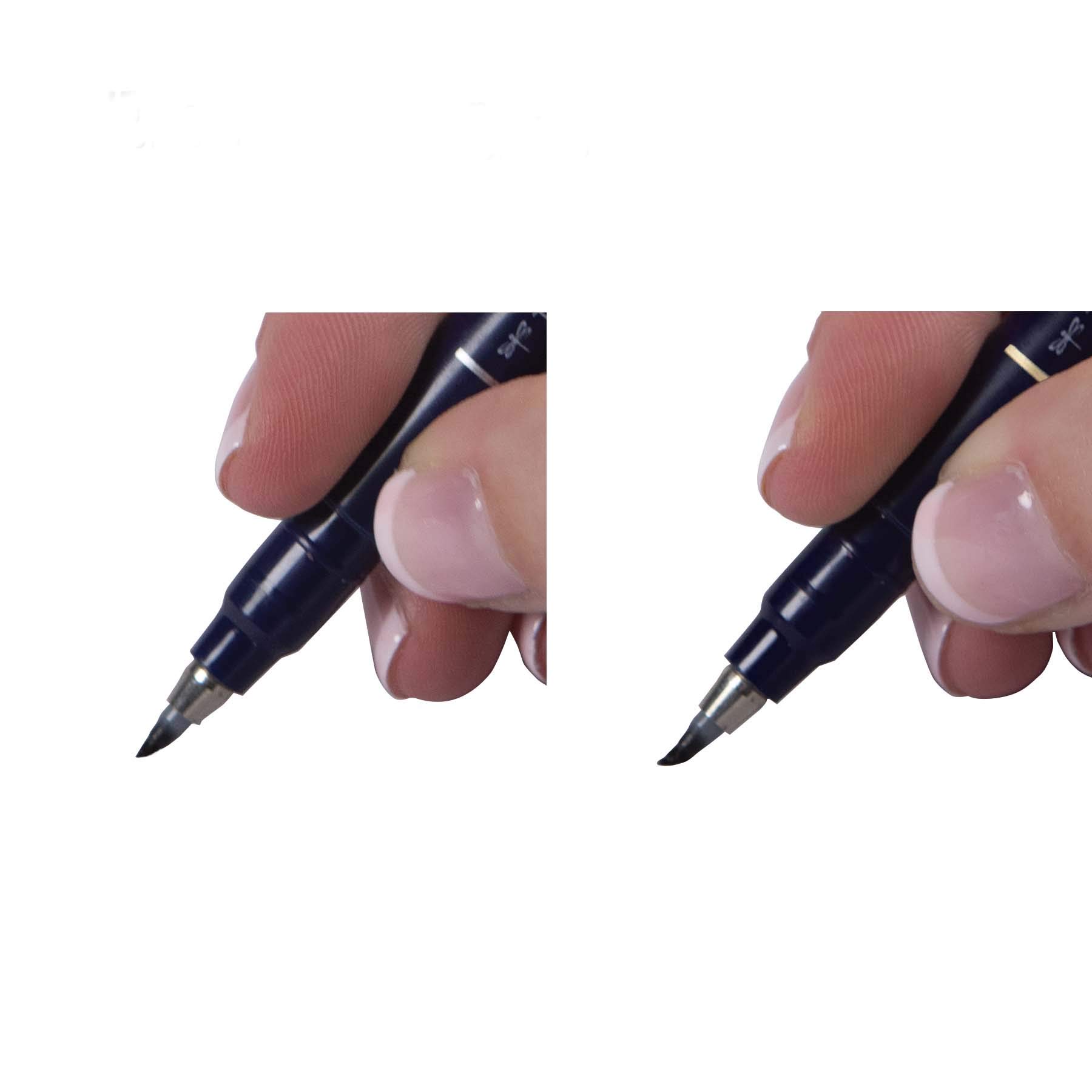 Foto 4 pulgar | Pincel Tombow Fudenosuke 62038 De Punta Blanda Y Dura, Paquete De 2 - Venta Internacional.