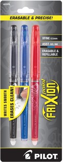 Foto 1 | Bolígrafos De Tinta De Gel Pilot Frixion Point, 0,5 Mm, Extrafinos, Paquete De 3 - Venta Internacional.