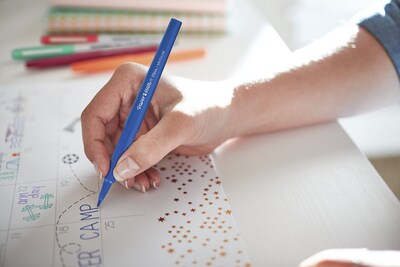 Foto 6 | Bolígrafos Con Punta De Fieltro Paper Mate Flair, Punta Mediana, 0,7 Mm, 16 Unidades - Venta Internacional.