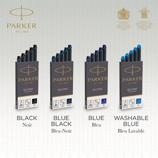 Foto 7 | Recambio Para Pluma Estilográfica Parker Quink, Paquete De 5 Unidades, Tinta Azul - Venta Internacional.