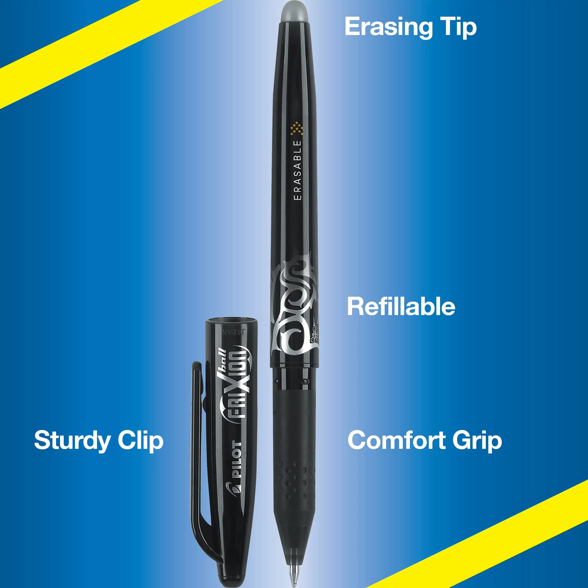 Foto 6 pulgar | Bolígrafos De Tinta De Gel Pilot Frixion Ball Borrables De Punta Fina De 0,7 Mm - Venta Internacional.