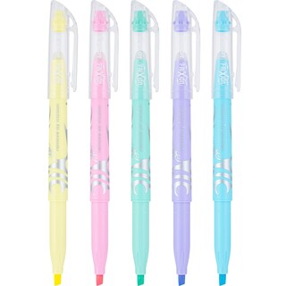 Foto 4 | Iluminadores Pilot Frixion, Color Pastel Claro, Borrables, Paquete De 5 - Venta Internacional.