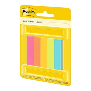 Foto 3 | Marcadores De Página Post-it De 1,3 Cm X 5 Cm, Colores Surtidos, 50 Hojas - Venta Internacional.