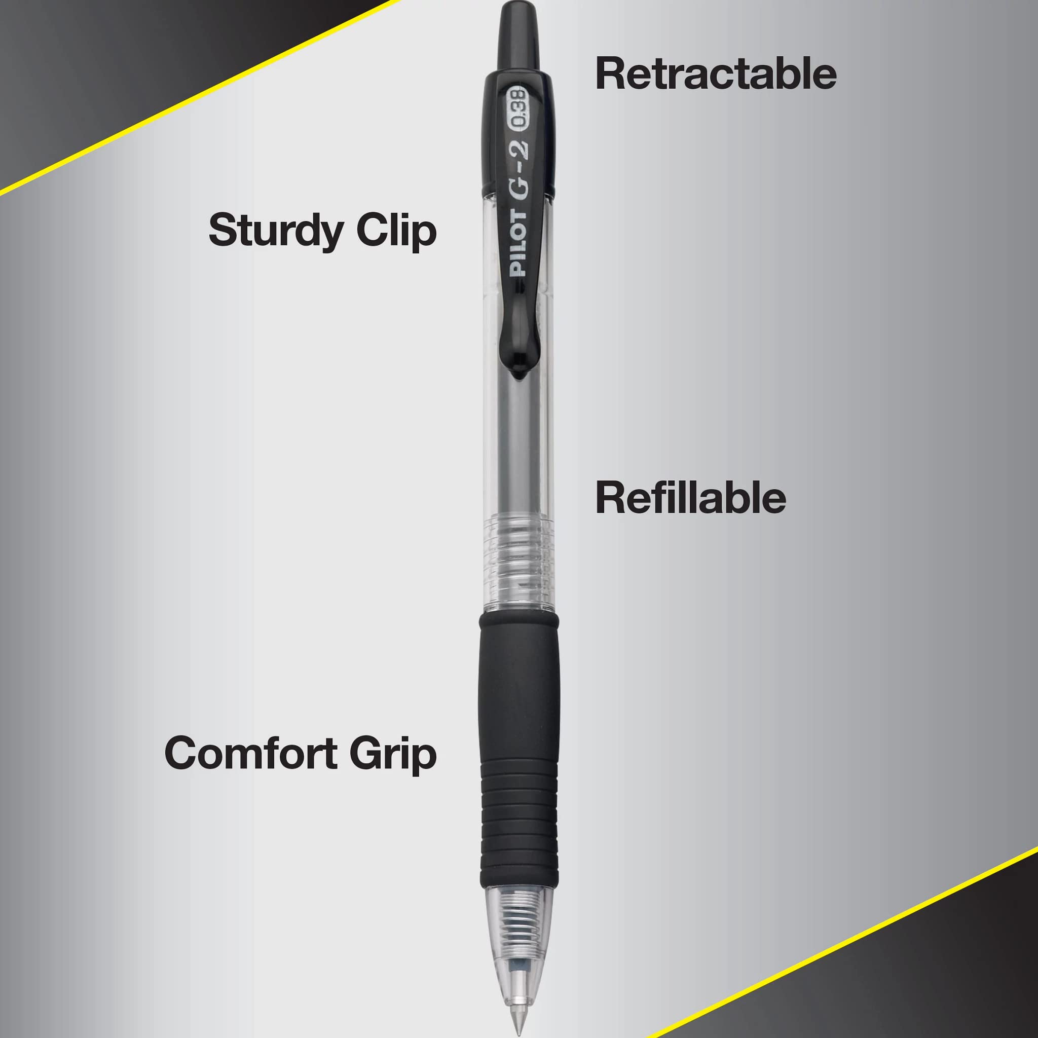 Foto 7 pulgar | Bolígrafos De Gel Pilot G2 Premium Ultrafinos De 0,38 Mm, Paquete De 4 - Venta Internacional.
