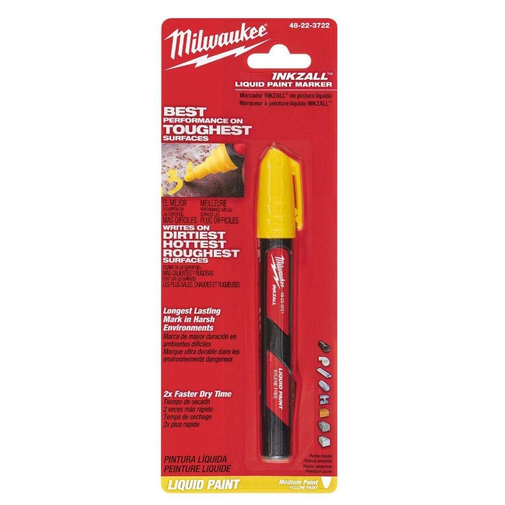 Foto 3 pulgar | Marcador De Pintura Milwaukee Electric Tools Amarillo (48223721) - Venta Internacional.