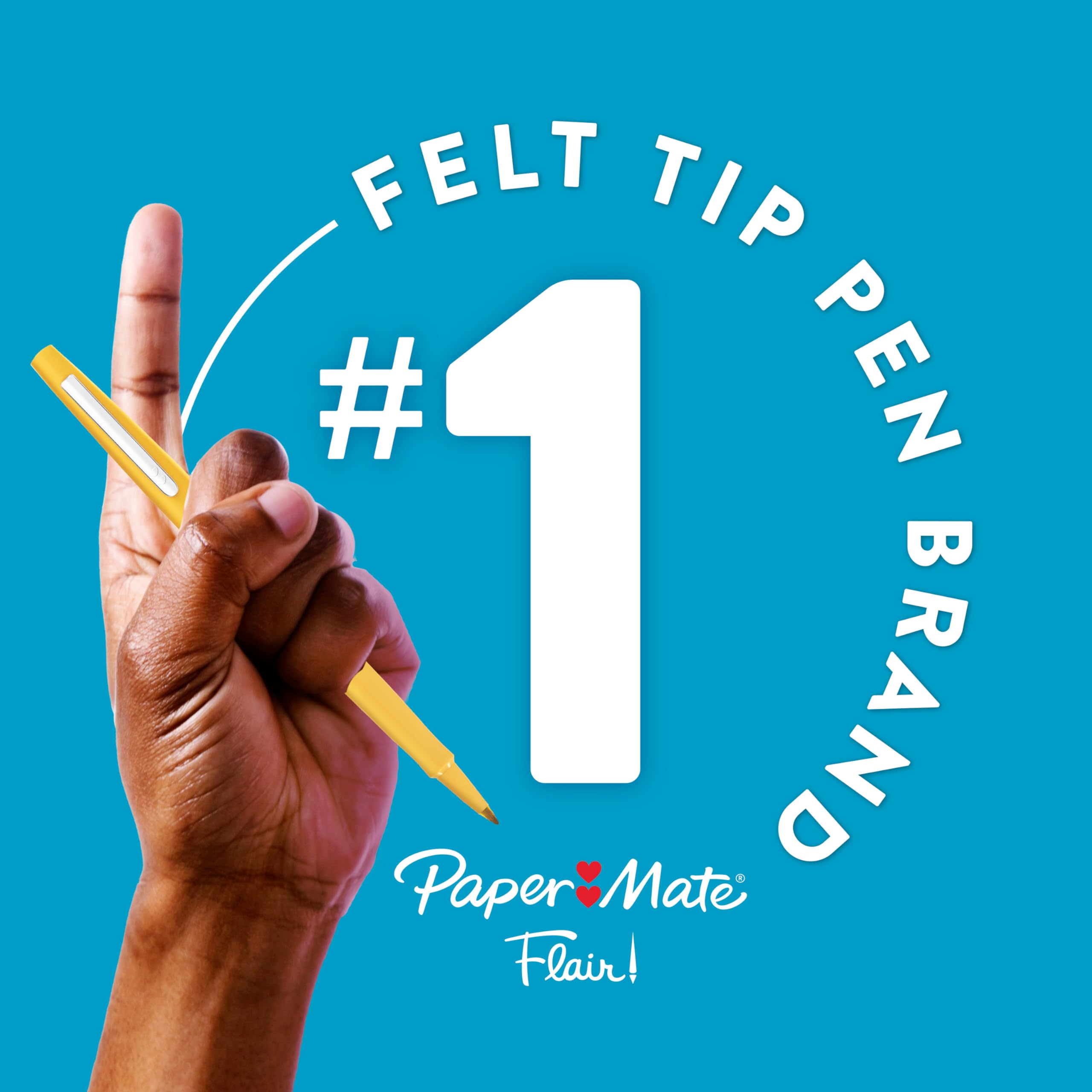 Foto 6 pulgar | Rotuladores Paper Mate Flair Con Punta De Fieltro De 0,7 Mm, Tamaño Mediano, 24 Unidades - Venta Internacional.