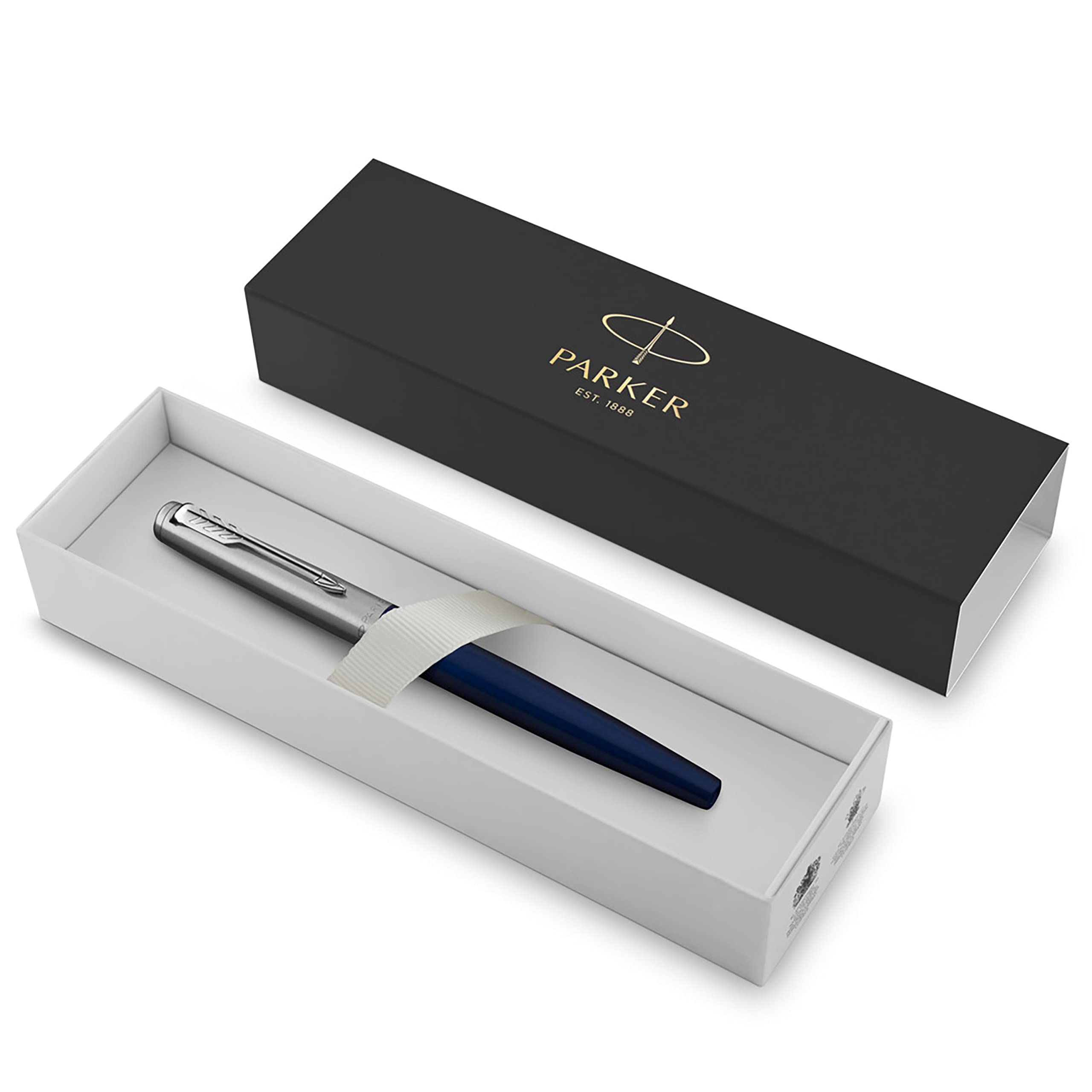 Foto 5 pulgar | Pluma Estilográfica Parker Jotter Azul Real Con Punta Mediana - Venta Internacional.