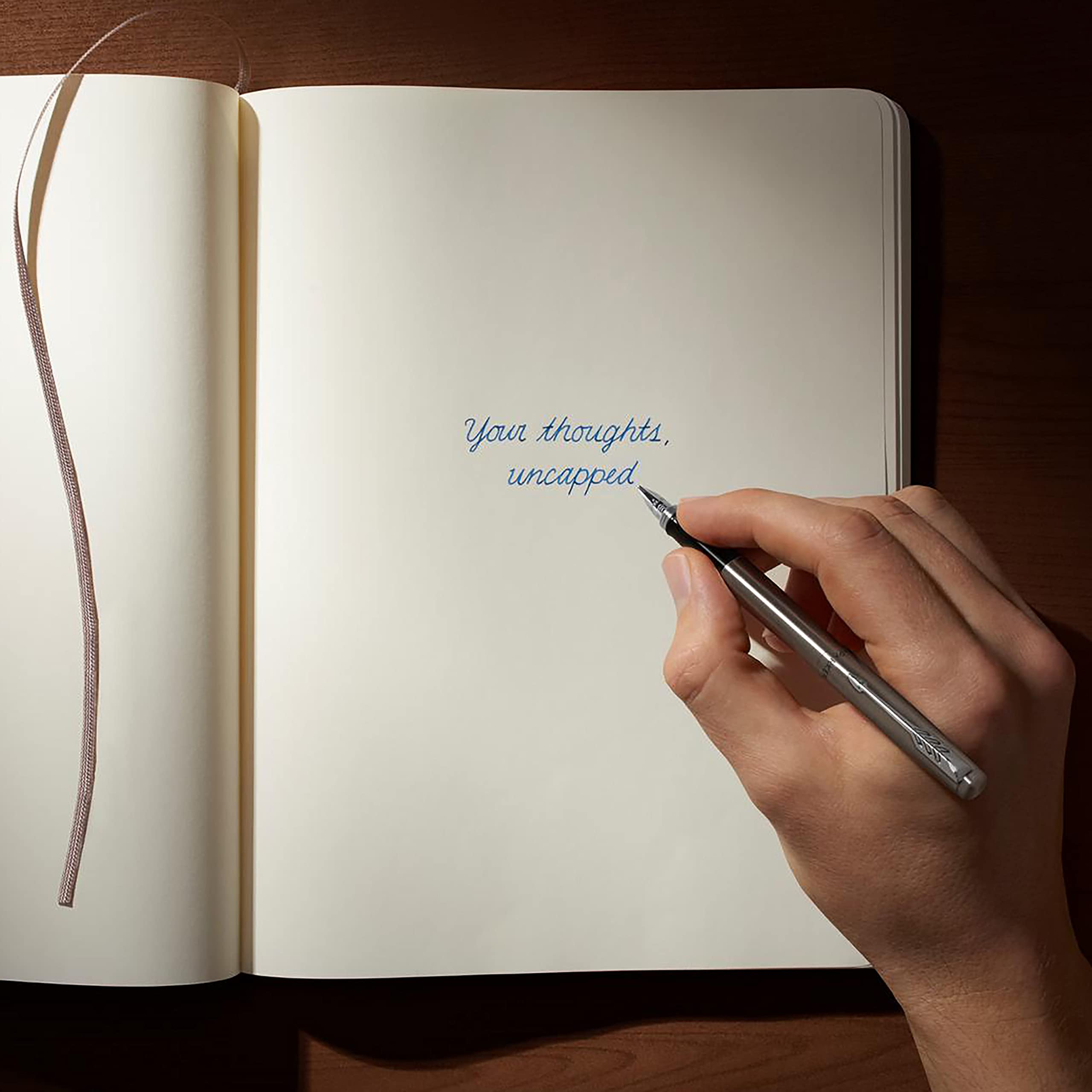 Foto 6 | Pluma Estilográfica Parker Jotter Azul Real Con Punta Mediana - Venta Internacional.