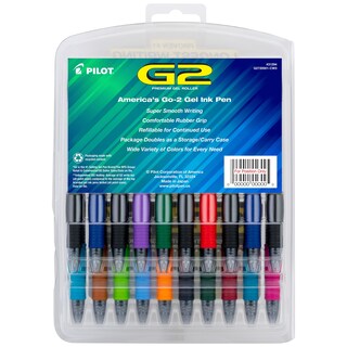 Foto 2 | Bolígrafos De Gel Pilot G2 Premium De Punta Fina De 0,7 Mm, Paquete De 20 - Venta Internacional.
