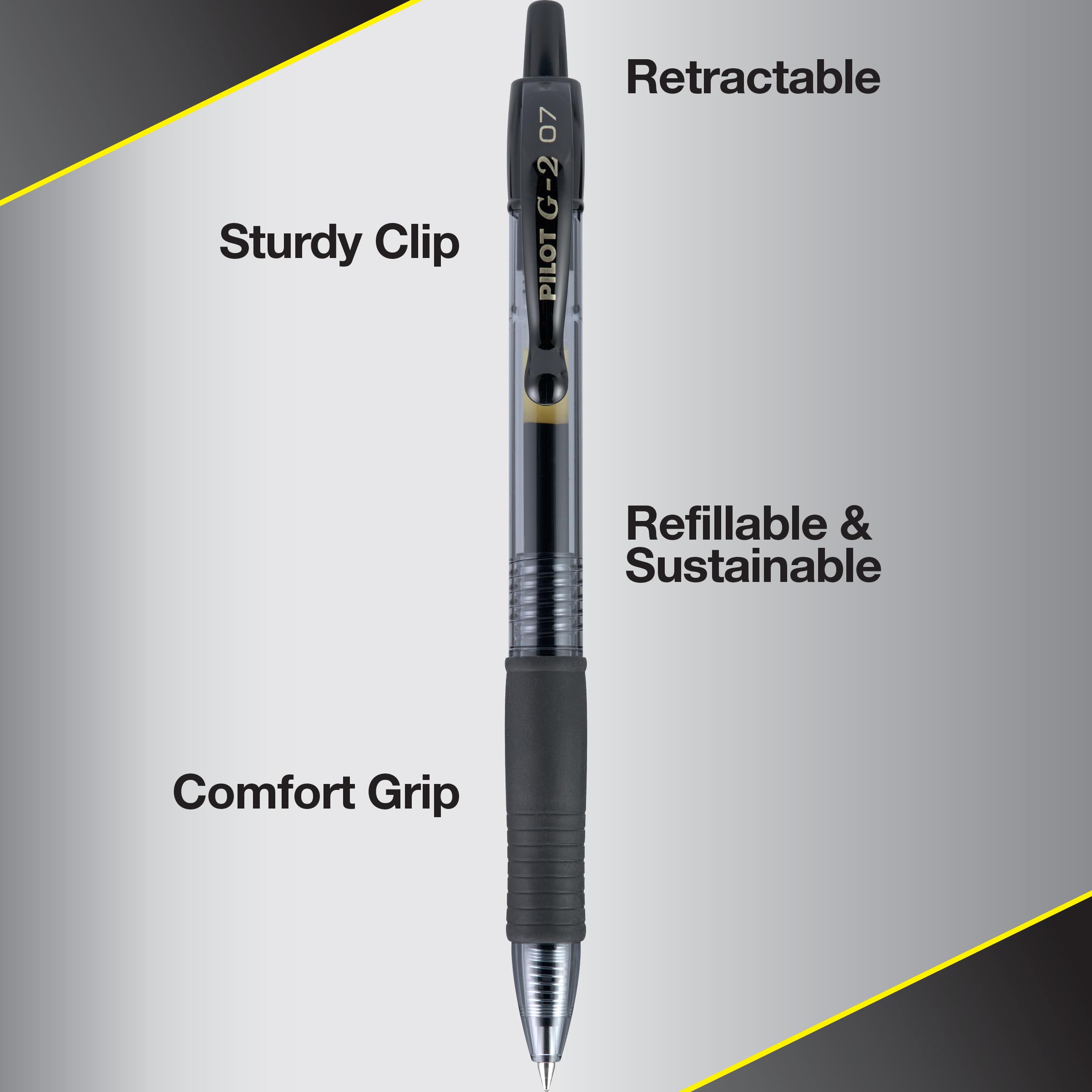 Foto 6 pulgar | Bolígrafos De Gel Pilot G2 Premium De Punta Fina De 0,7 Mm, Paquete De 20 - Venta Internacional.