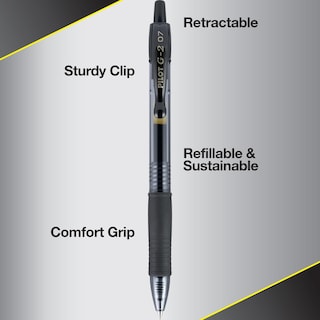 Foto 5 | Bolígrafos De Gel Pilot G2 Premium De Punta Fina De 0,7 Mm, Paquete De 20 - Venta Internacional.
