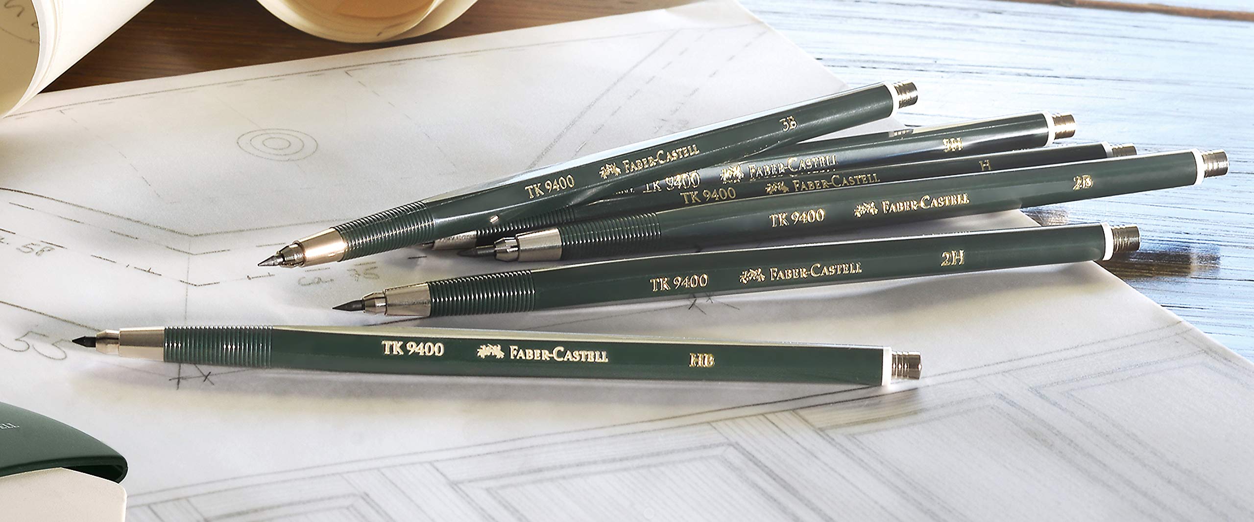 Foto 5 pulgar | Lápiz De Embrague Faber-castell Tk - 9400 Hb 2 Mm - Venta Internacional.
