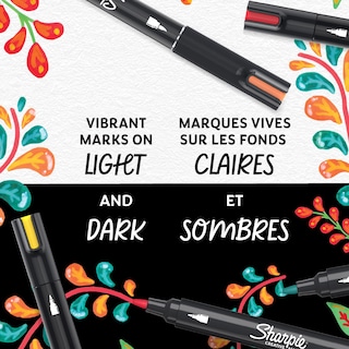 Foto 5 | Brocha Acrílica Con Base De Agua Markers Sharpie Creative, Punta 12 - Venta Internacional.