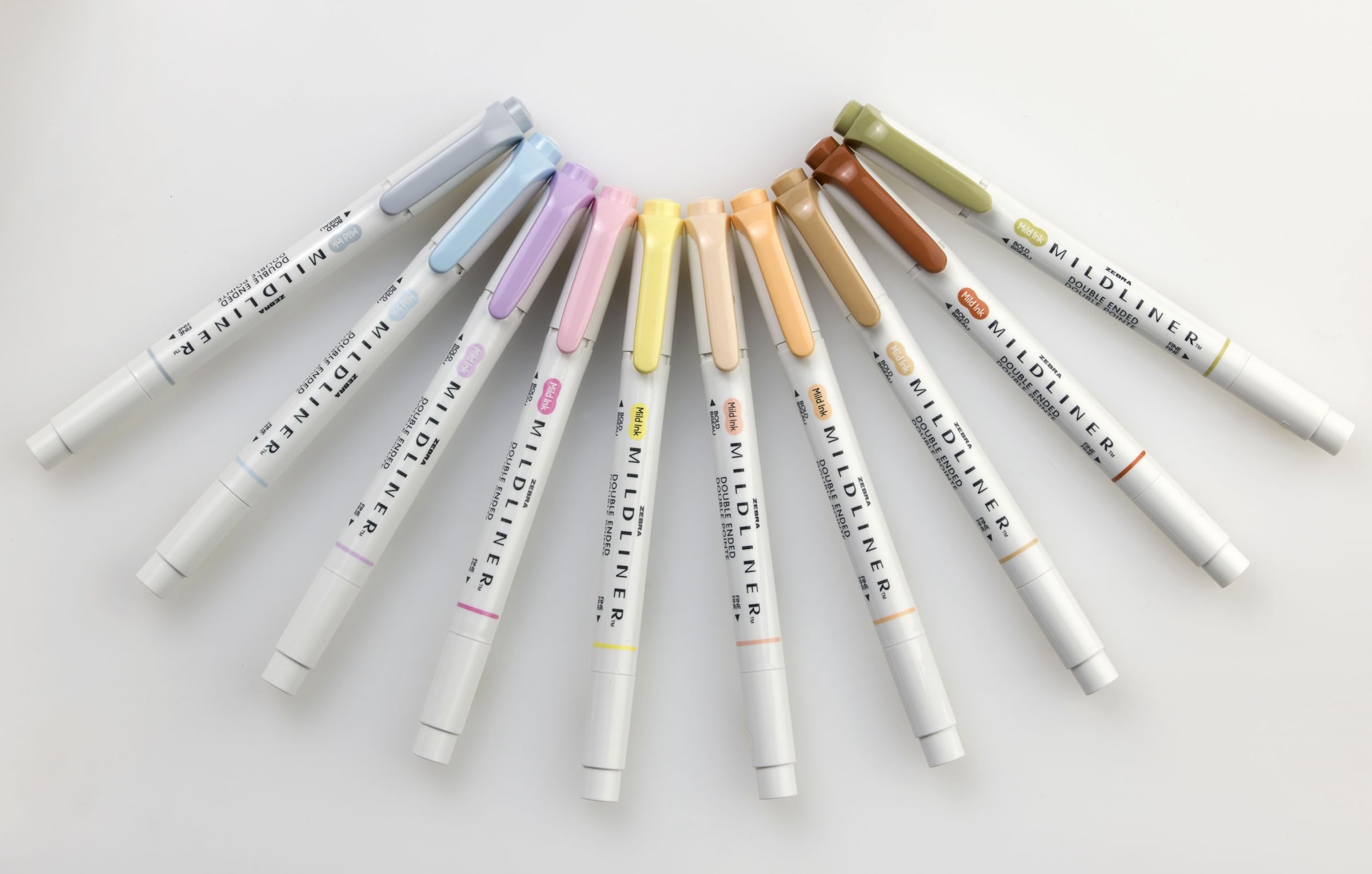 Foto 7 | Set De Iluminadores Zebra Pen Mildliner De Doble Punta, Paquete De 10 - Venta Internacional.