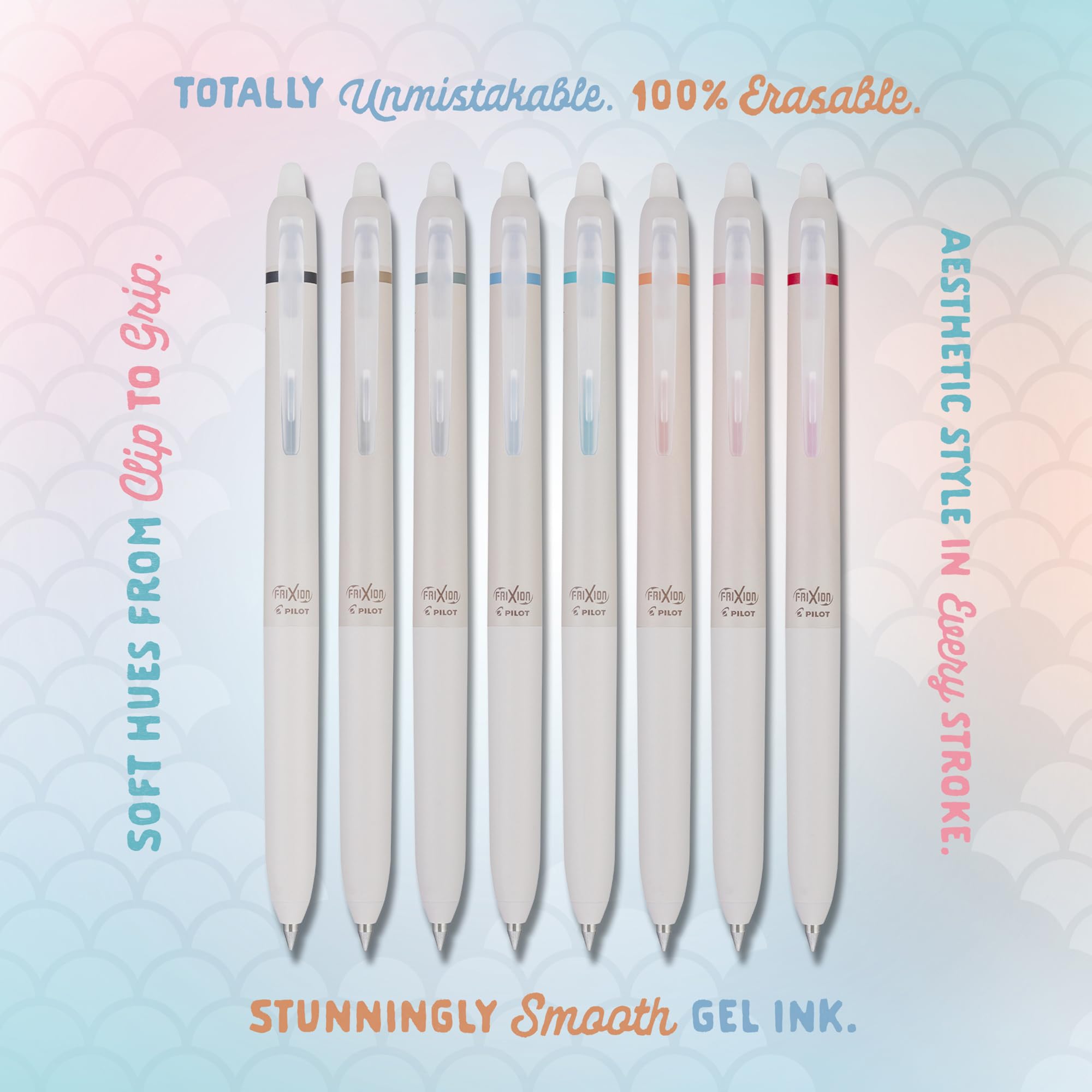 Foto 3 pulgar | Bolígrafos De Gel Pilot Frixion Waai De 0,5 Mm Con Punta Extrafina, Paquete De 8 - Venta Internacional.