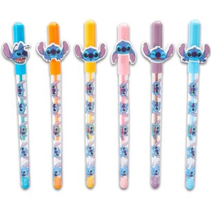 Foto 3 | Bolígrafos De Gel Disney Stitch, Paquete De 6 - Venta Internacional.