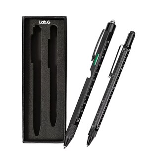 Foto 1 | Pluma Ingeniero Bolígrafo Lab.g Multiherramienta 9 En1 Negro