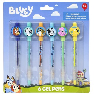Foto 1 | Juego De Bolígrafos De Gel Innovative Designs, Color Azul, Paquete De 6 - Venta Internacional.