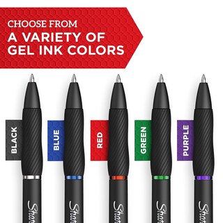 Foto 3 | Bolígrafos De Gel Sharpie S-gel Bold Point, 1 Mm, Tinta Azul, 12 Unidades - Venta Internacional.