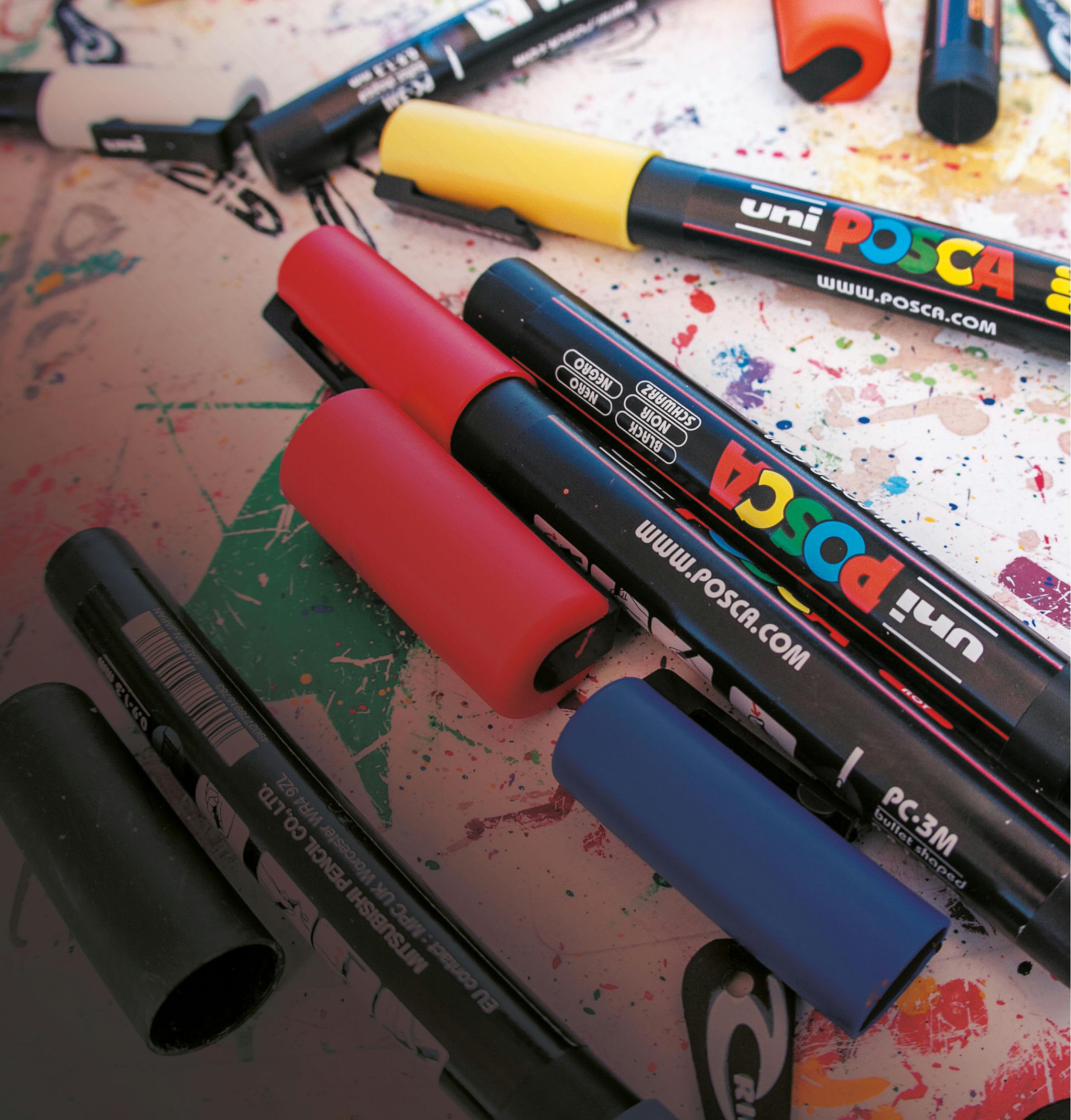Foto 4 pulgar | Marcadores Posca De 5 M, Paquete De 8 Unidades, Para Material De Arte Y Material Escolar - Venta Internacional.