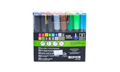 Foto 3 | Rotulador Posca Pc-5m Extrafino De 1,8-2,5 Mm, 16 Colores - Venta Internacional.