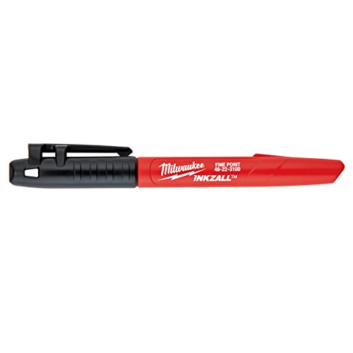 Foto 4 pulgar | Marcador Milwaukee Inkzall De Tinta Negra De Punta Fina (paquete De 36) - Venta Internacional.