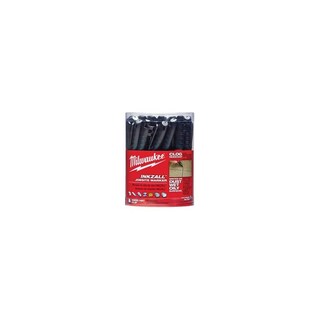 Foto 5 | Marcador Milwaukee Inkzall De Tinta Negra De Punta Fina (paquete De 36) - Venta Internacional.