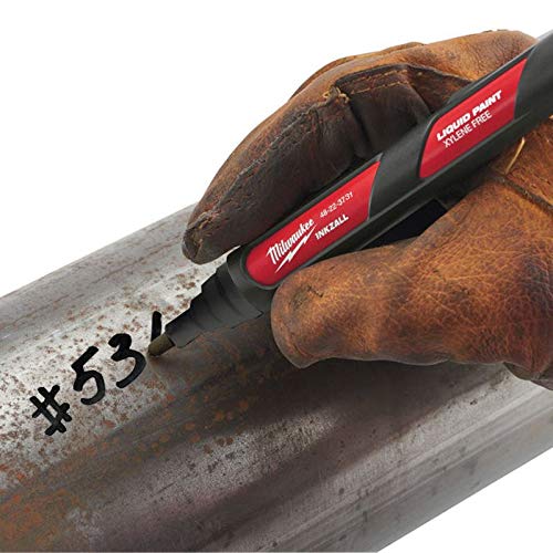 Foto 6 pulgar | Marcador De Pintura Milwaukee Electric Tools Negro (48-22-3731) - Venta Internacional.