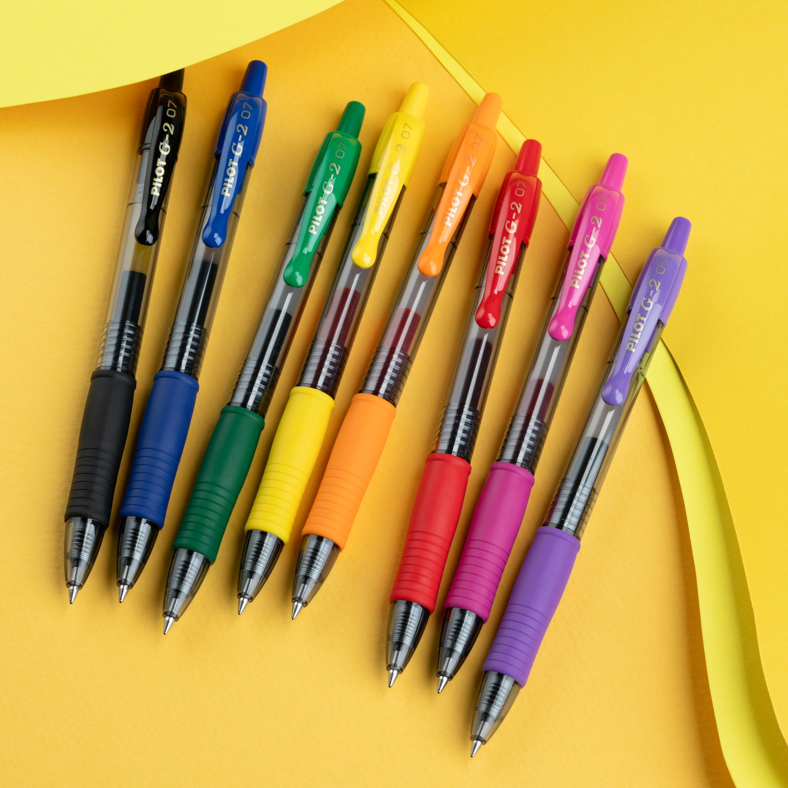 Foto 3 pulgar | Bolígrafos De Gel Pilot G2 Premium G2 Rainbow Colors 0,7 Mm 8p - Venta Internacional.