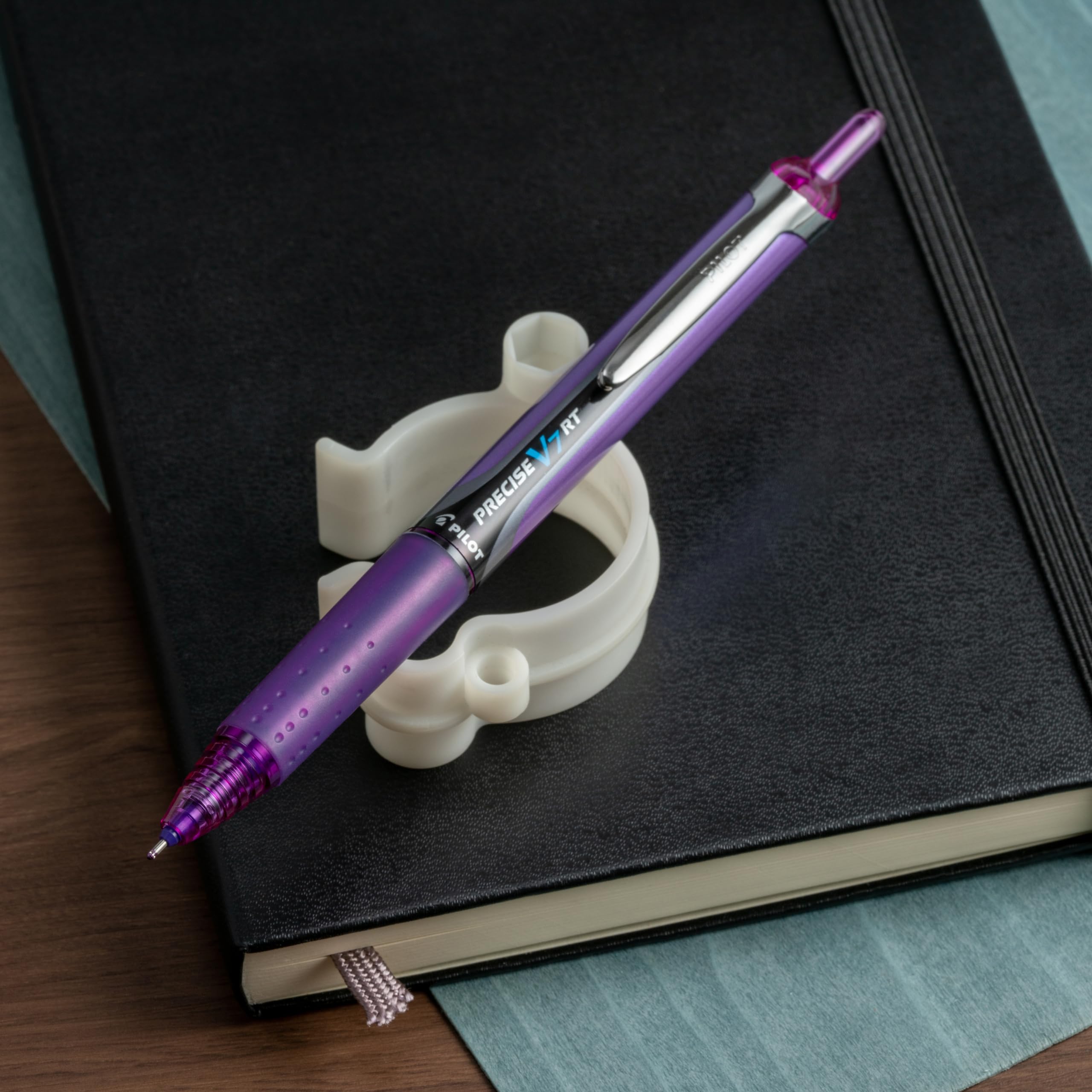 Foto 6 pulgar | Bolígrafos Con Punta Fina Pilot Precise V7 Rt, Color Morado, Paquete De 12 - Venta Internacional.
