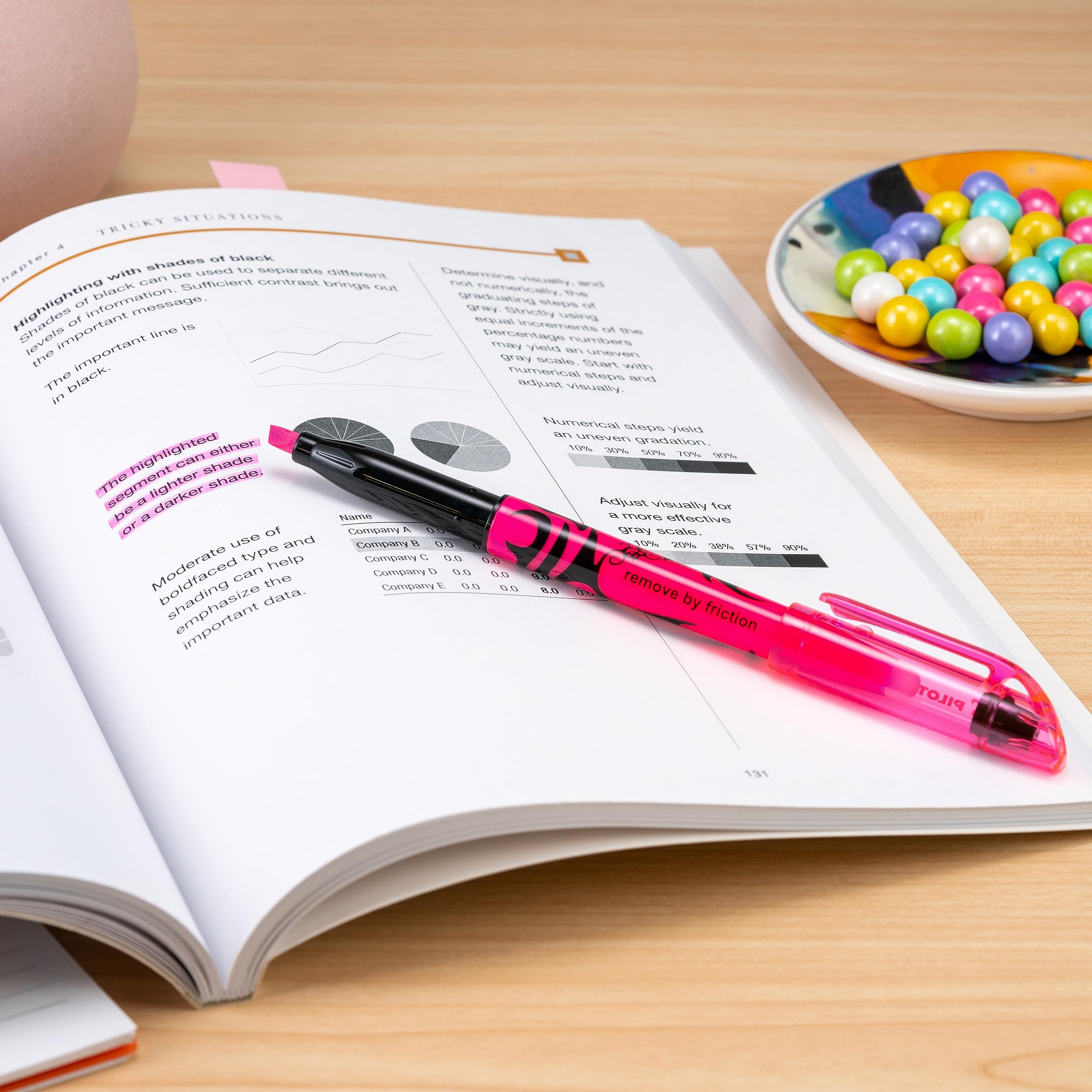 Foto 5 | Highlighters Pilot Frixion Light, Punta Cincelada Borrable, Paquete De 12 - Venta Internacional.