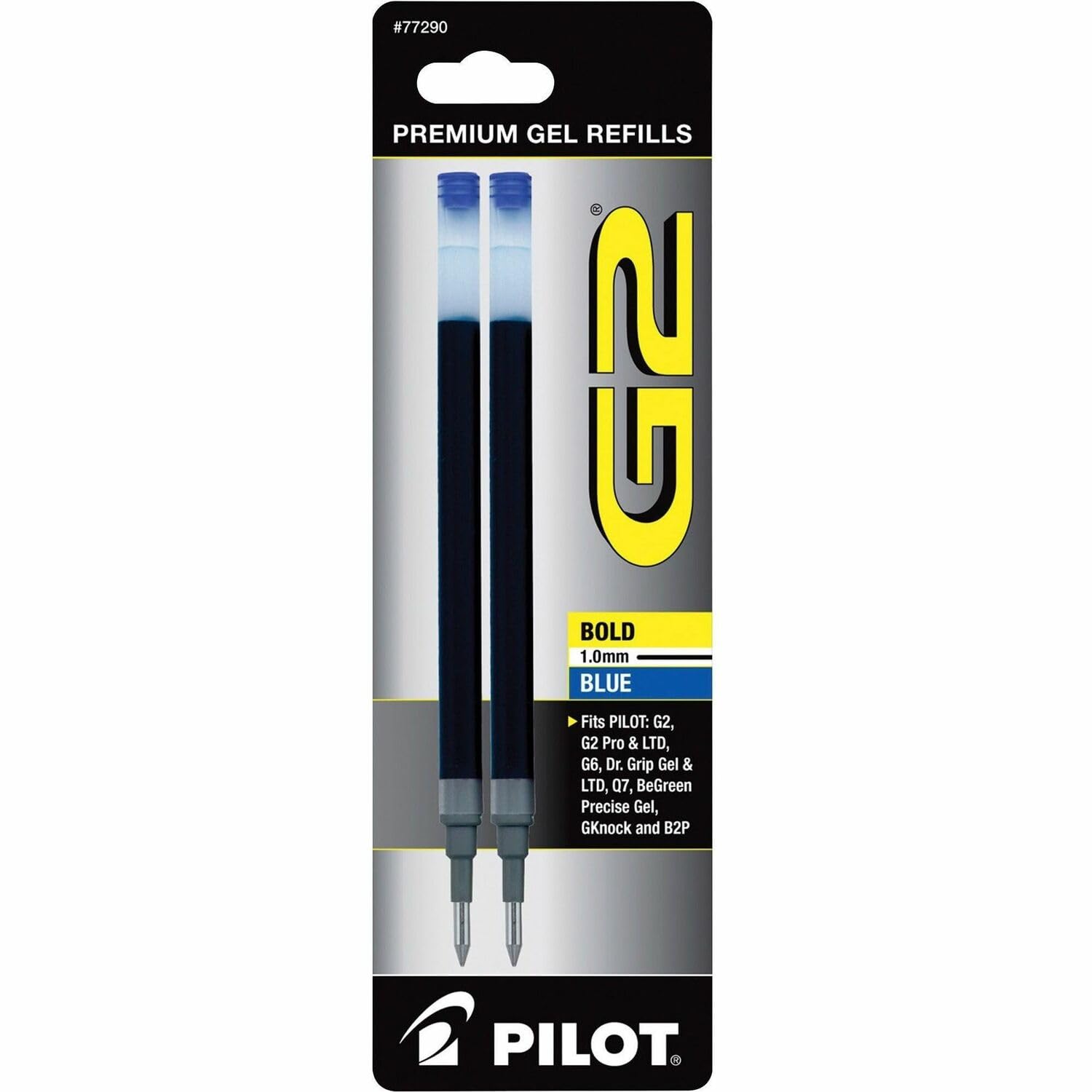 Foto 1 | Recambios De Tinta De Gel Pilot G2 Bold Point De 1 Mm, Color Azul, Paquete De 2 - Venta Internacional.