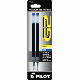 Foto 1 | Recambios De Tinta De Gel Pilot G2 Bold Point De 1 Mm, Color Azul, Paquete De 2 - Venta Internacional.